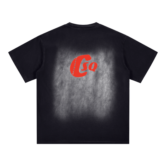 AlabamaResident-Square Patch Monkey Washed T-Shirt