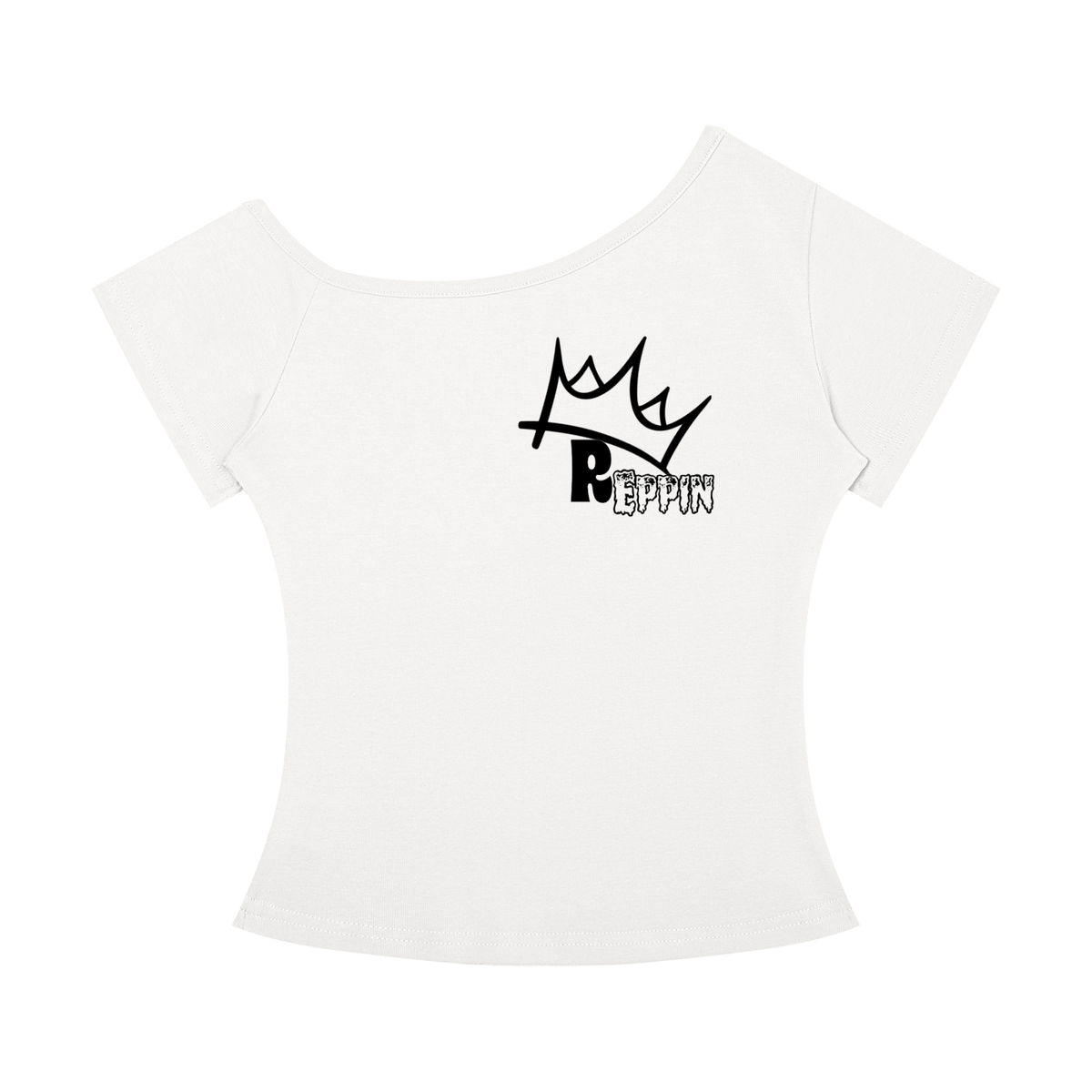 MississippiReppin-Women’s Off-the-Shoulder T-Shirt