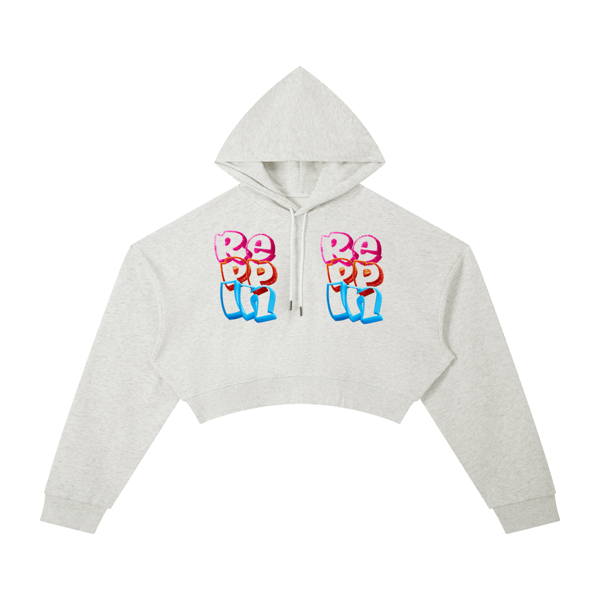 LoveReppinIndiana-Essential Cropped Hoodie