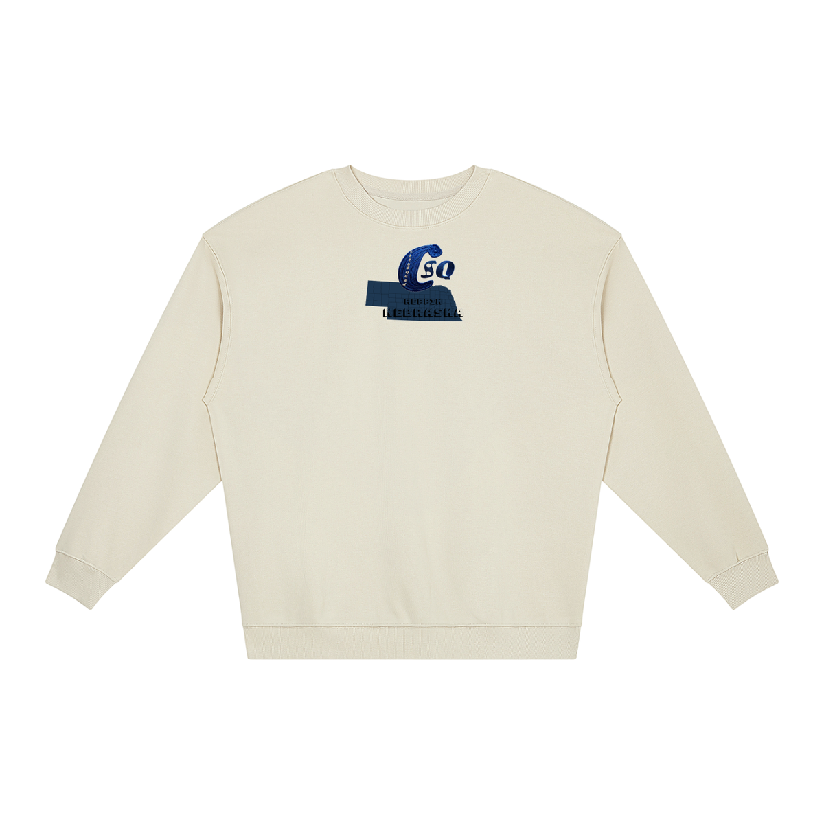 ReppinNebraska-Unisex Loose Crewneck Sweatshirt