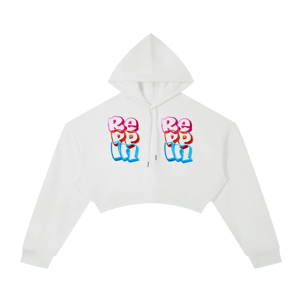 LoveReppinIndiana-Essential Cropped Hoodie