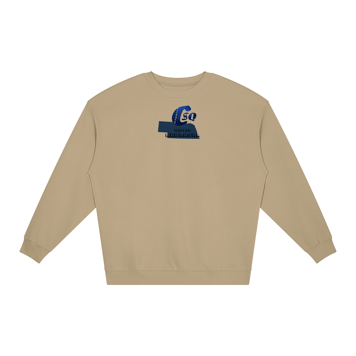 ReppinNebraska-Unisex Loose Crewneck Sweatshirt