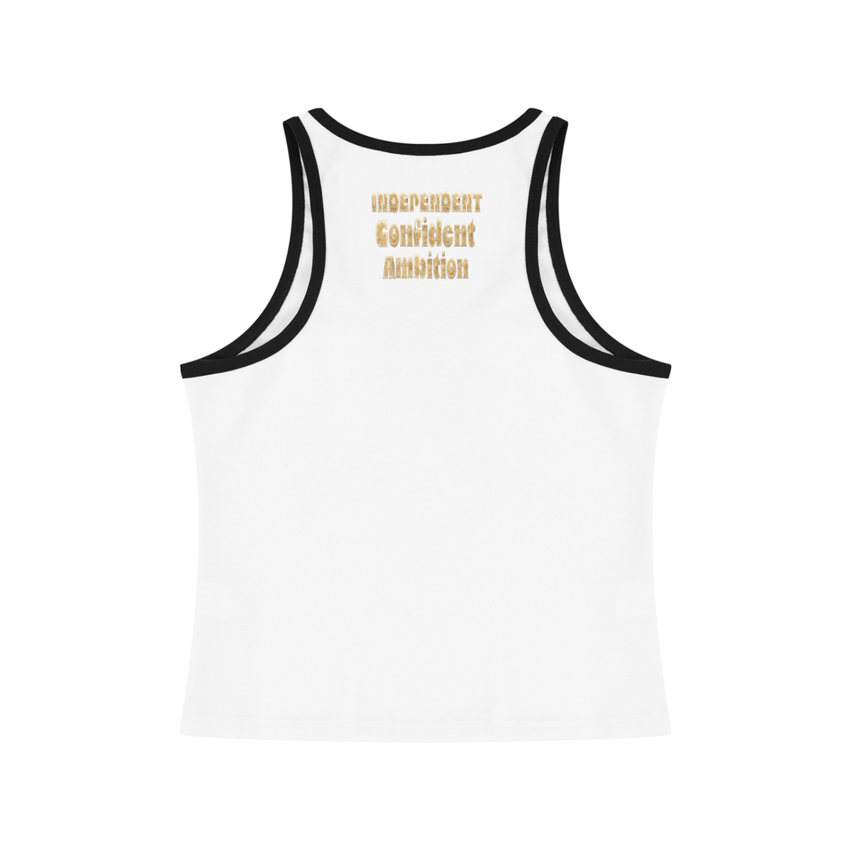 OhioAlphaQueen-Women's Color Block Cropped Tank Top