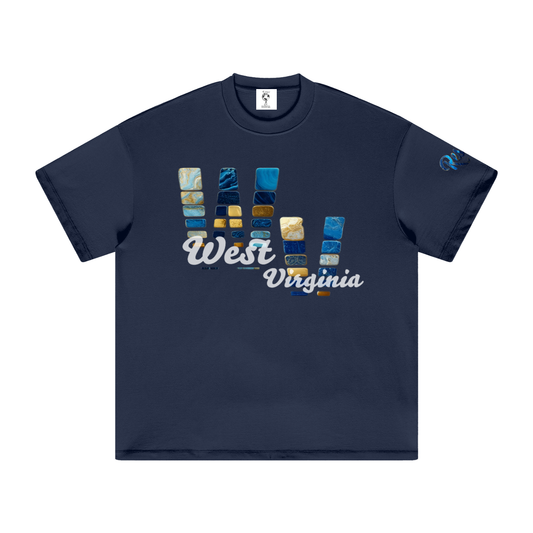 WestVirginiaResident-Heavyweight Earth Tone T-Shirt