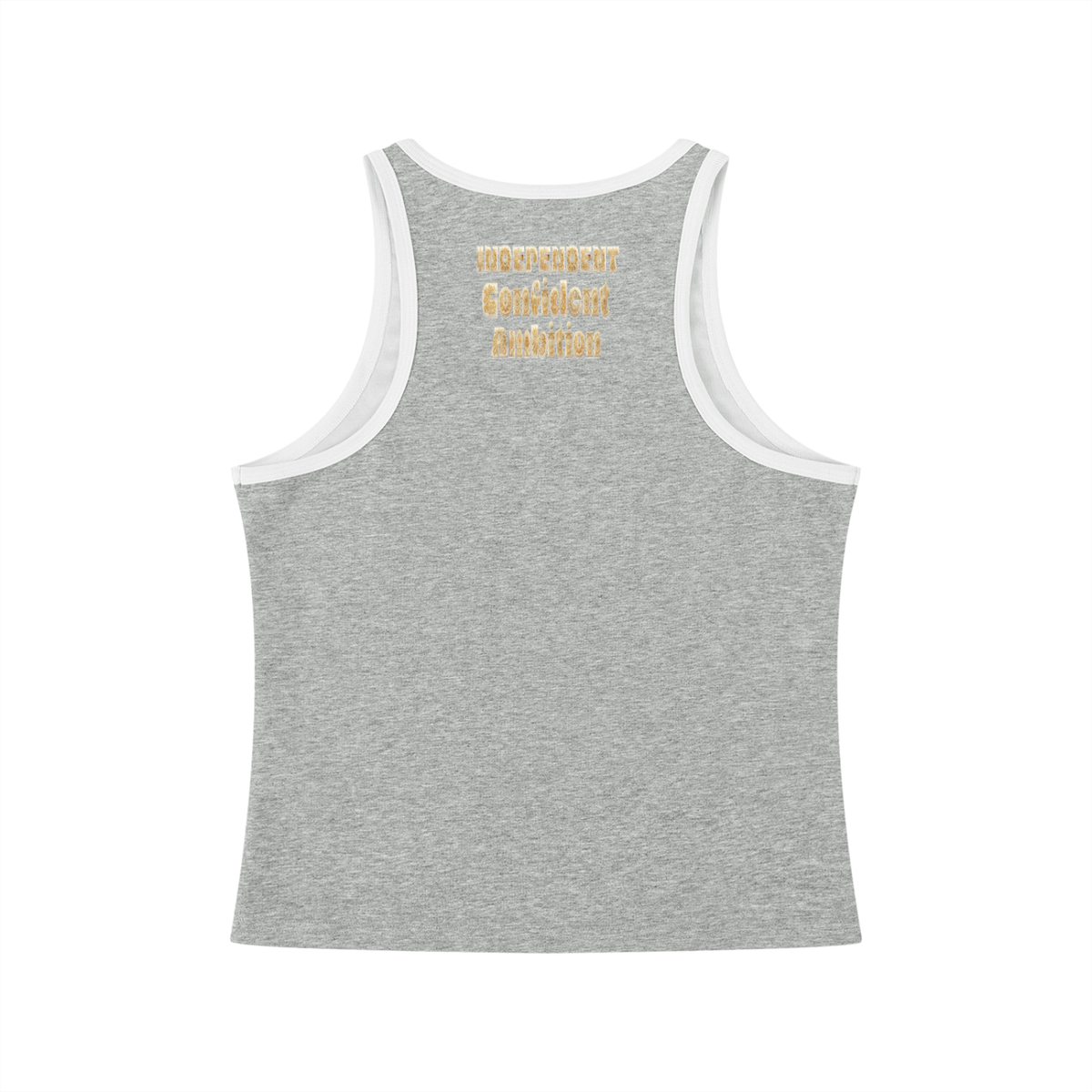 OhioAlphaQueen-Women's Color Block Cropped Tank Top