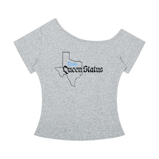 TexasReppin-Women’s Off-the-Shoulder T-Shirt