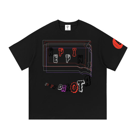MultiColorsSoutDakota-Essential Cotton T-Shirt