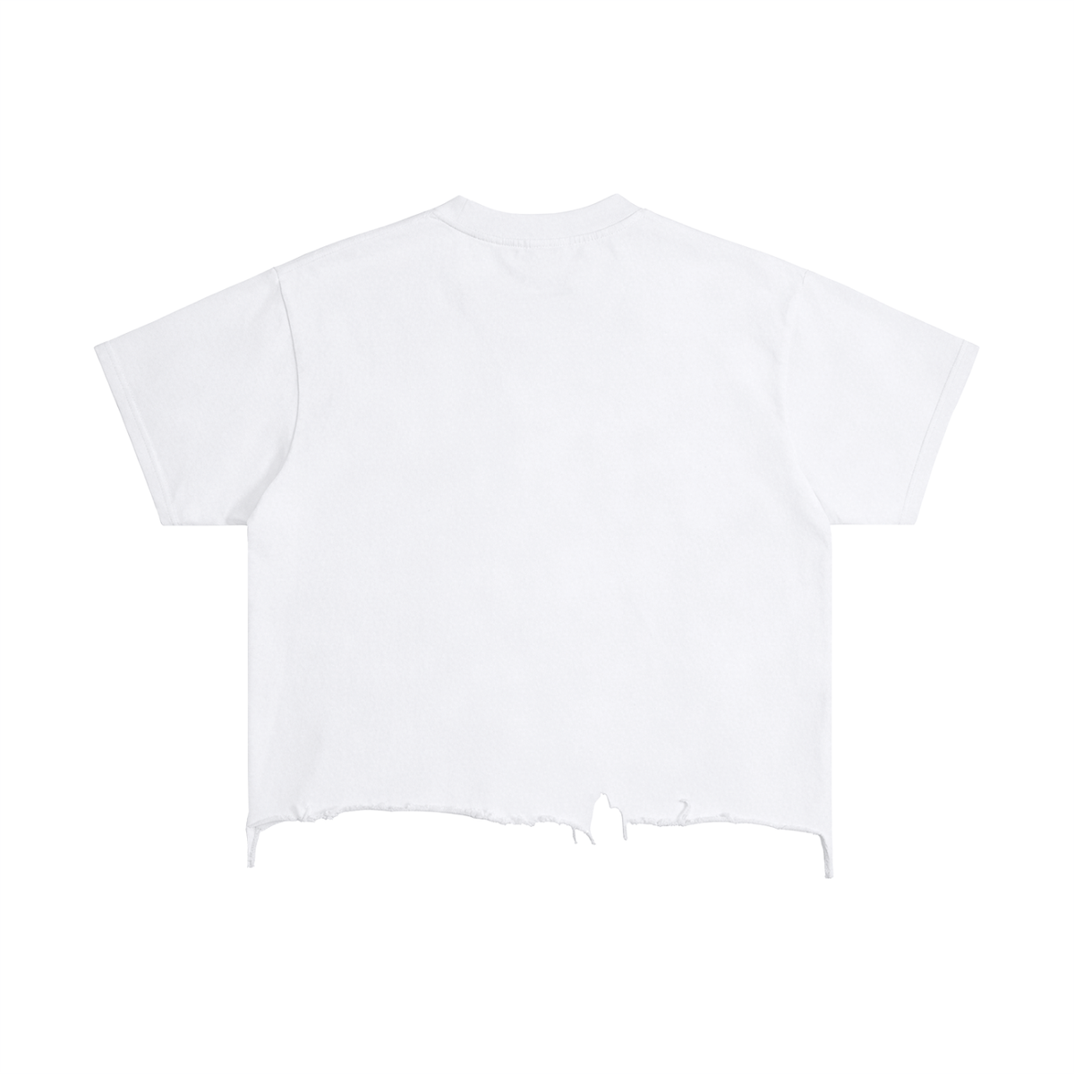 "Citysquad Reppin Everywhere" Vintage Wash Boxy Distressed Hem T-Shirt