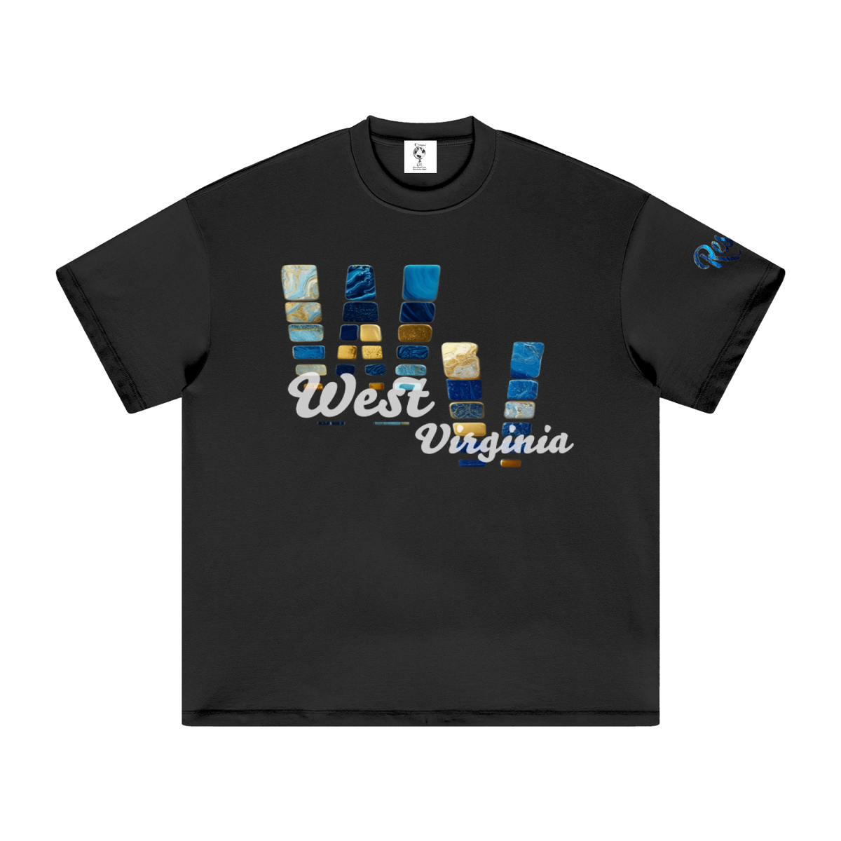 WestVirginiaResident-Heavyweight Earth Tone T-Shirt