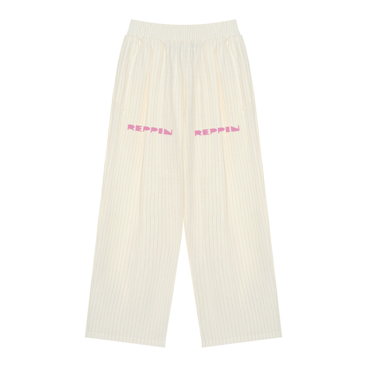 ReppinSeattleQueen-UnisexStriped Pleated Pants