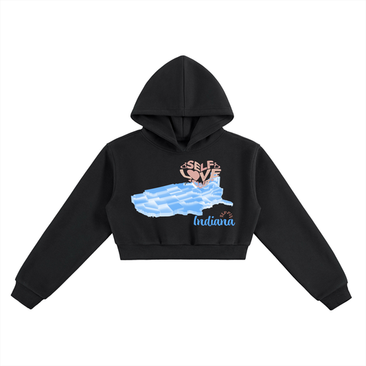 SelfLoveIndiana-Essential Cropped Hoodie