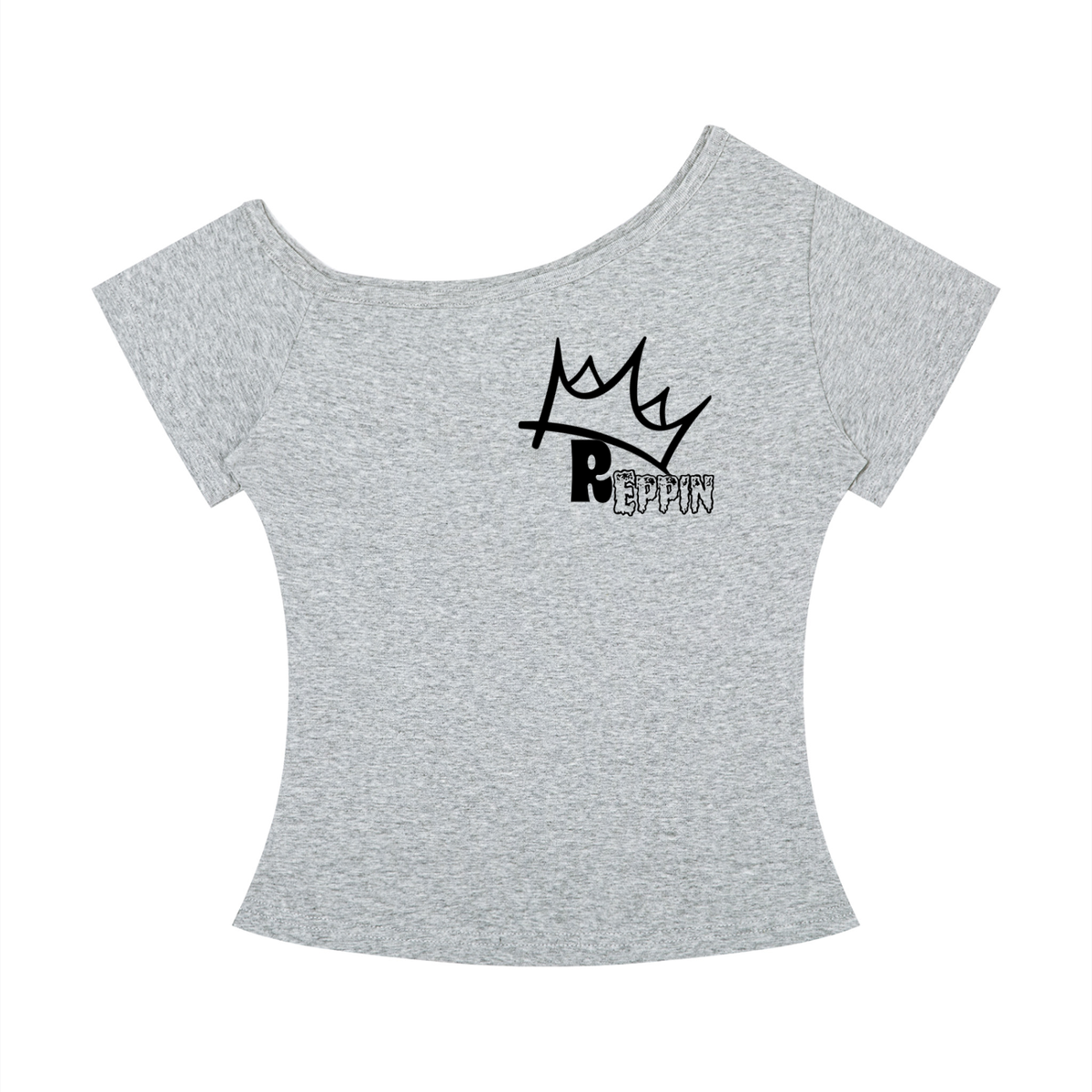 MississippiReppin-Women’s Off-the-Shoulder T-Shirt