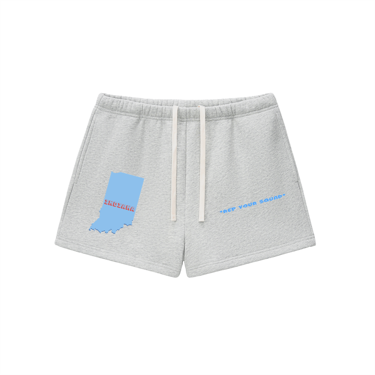IndianaRepUrSquad-Essential Fleece Drawstring Sweatshorts