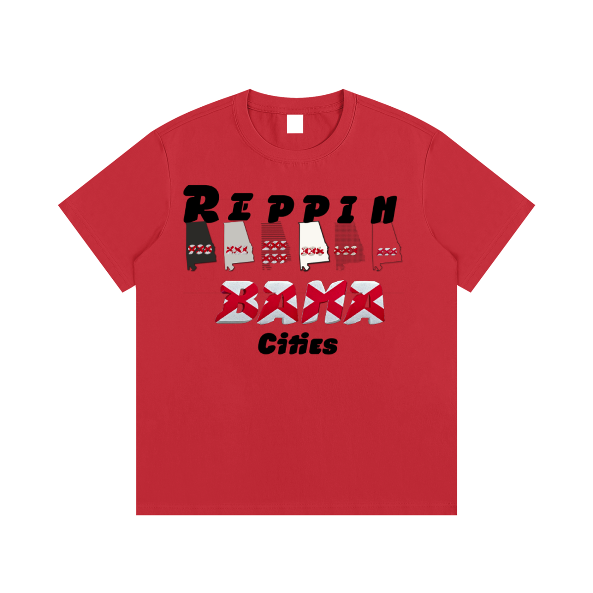 BamaResdientReppin-Essential Cotton T-Shirt