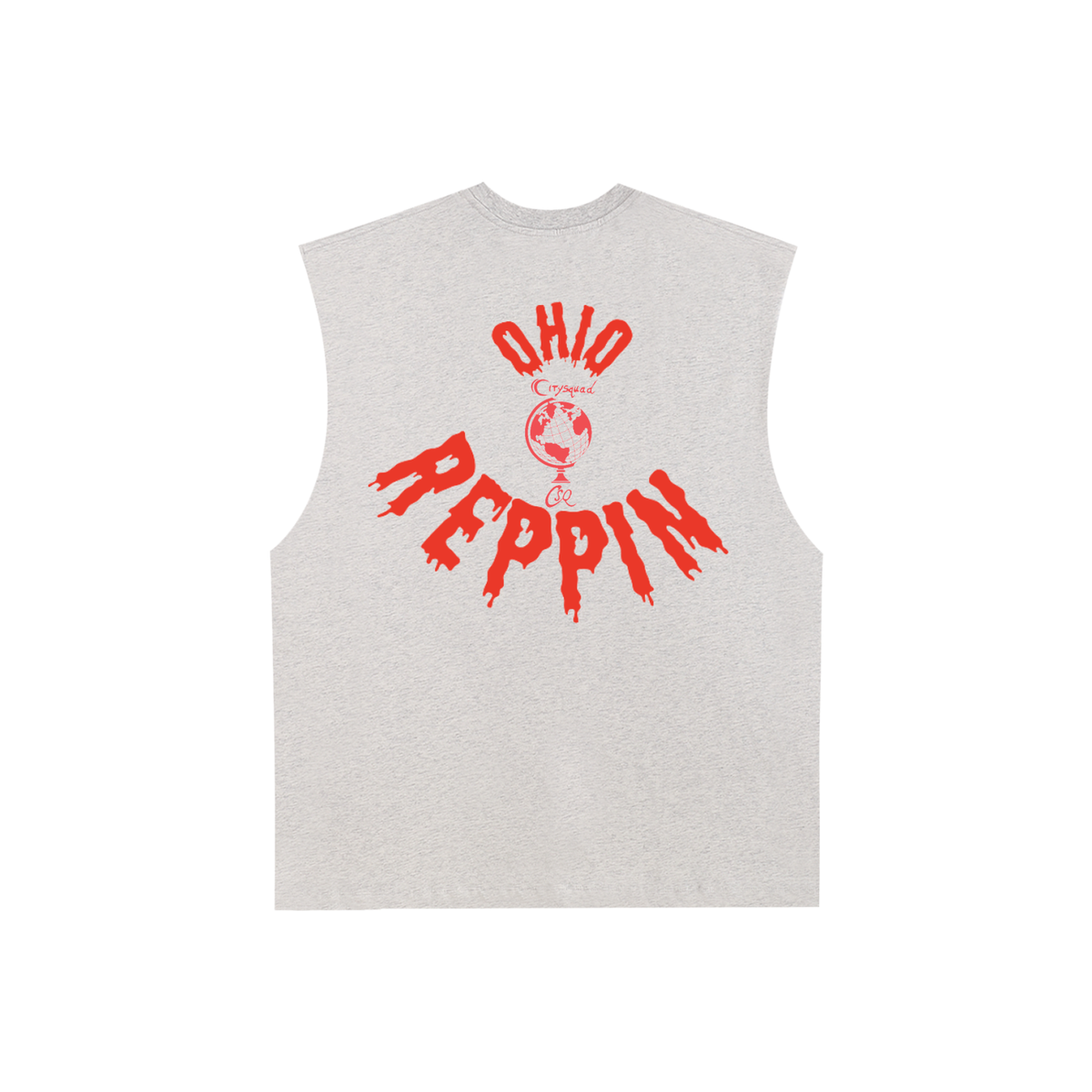 OhioCitiesPic-Raw Edge Cotton Tank Top