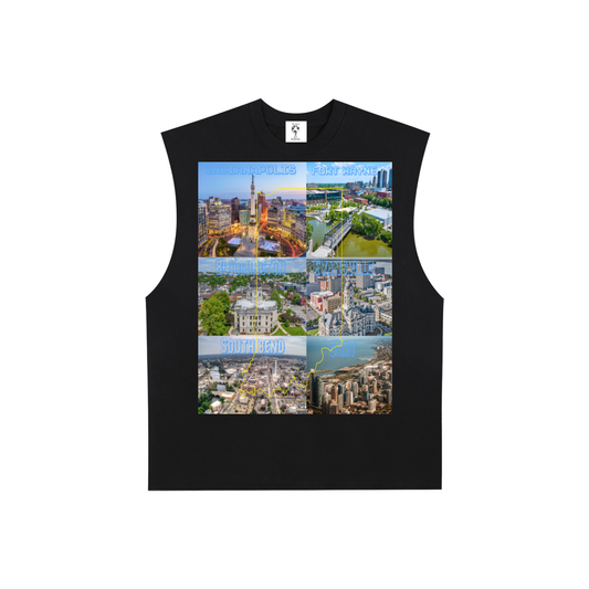 IndianaCitiesPic-Edge Cotton Tank Top
