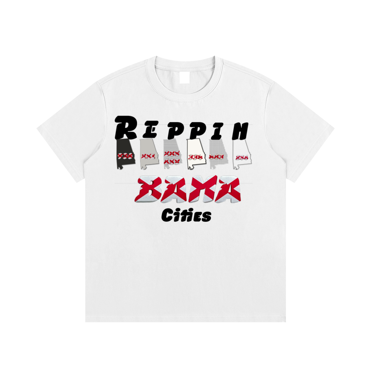BamaResdientReppin-Essential Cotton T-Shirt