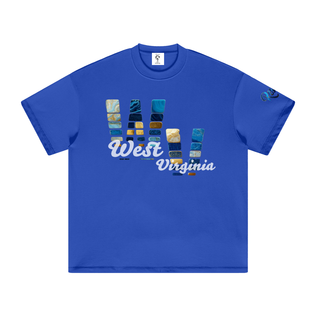 WestVirginiaResident-Heavyweight Earth Tone T-Shirt