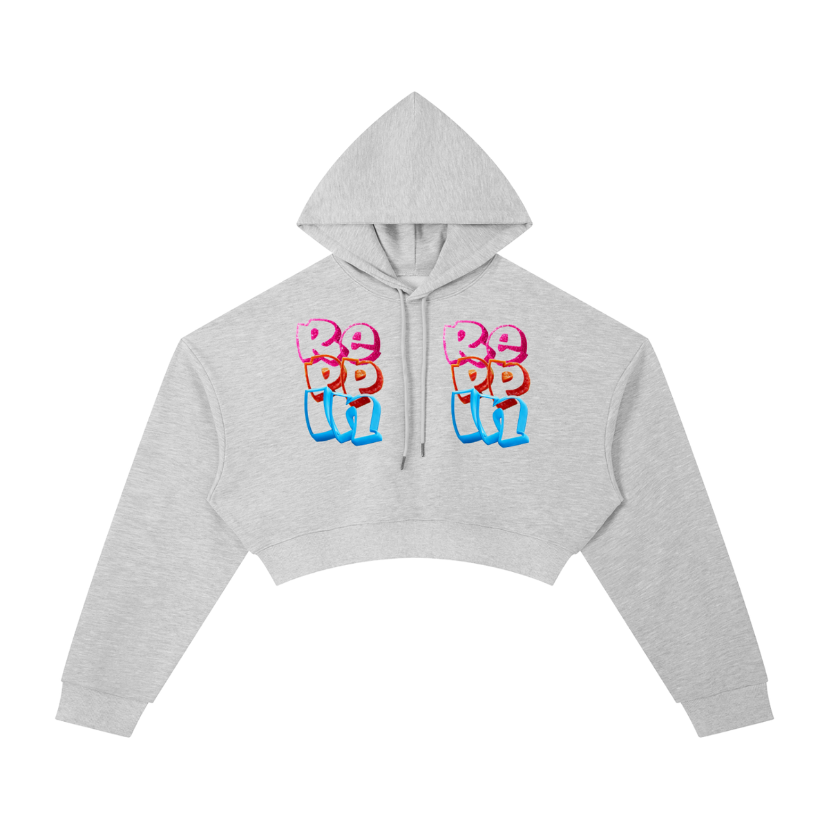 LoveReppinIndiana-Essential Cropped Hoodie