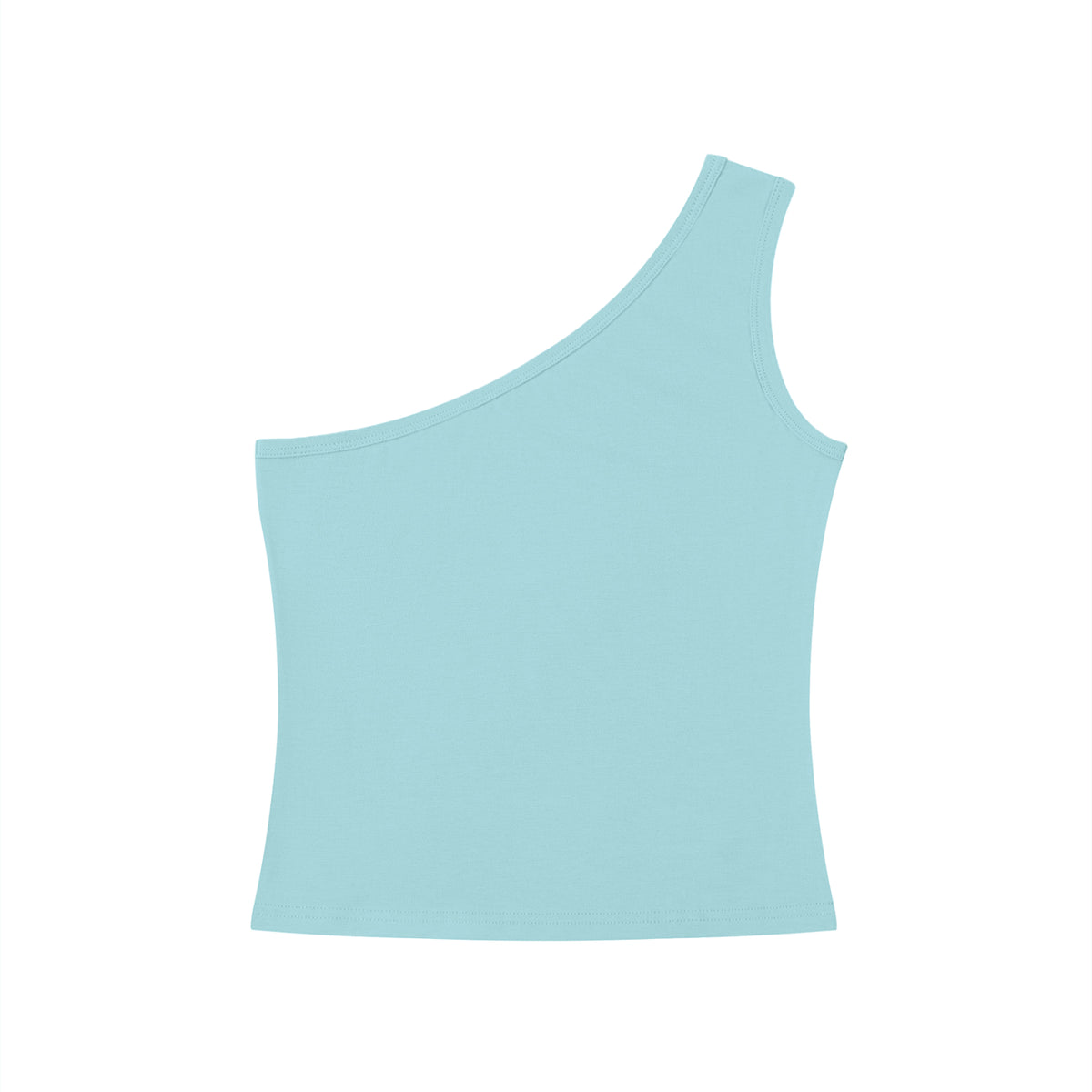 "QueenEverywhere"-Women's One-Shoulder Crop T-Shirt
