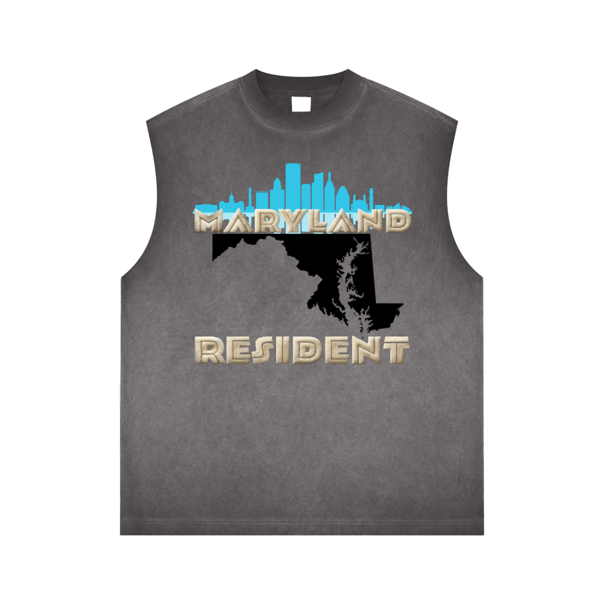 ReppinMaryland-Reverse Washed Tank Top