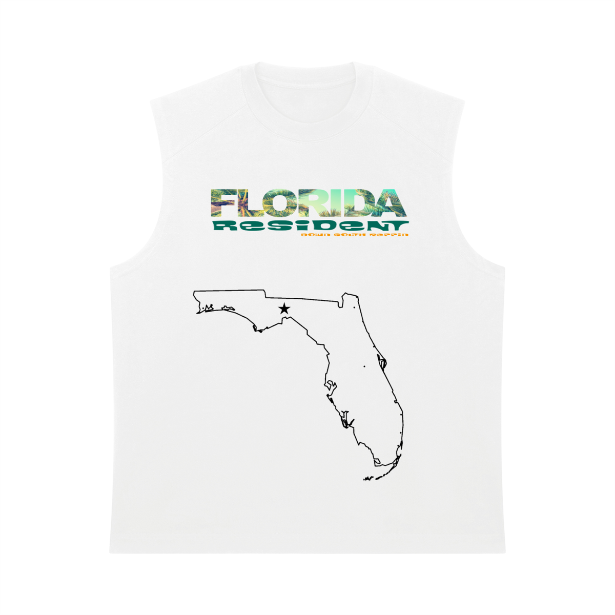 FloridaLogoResident-Men’s Heavyweight Tank Top