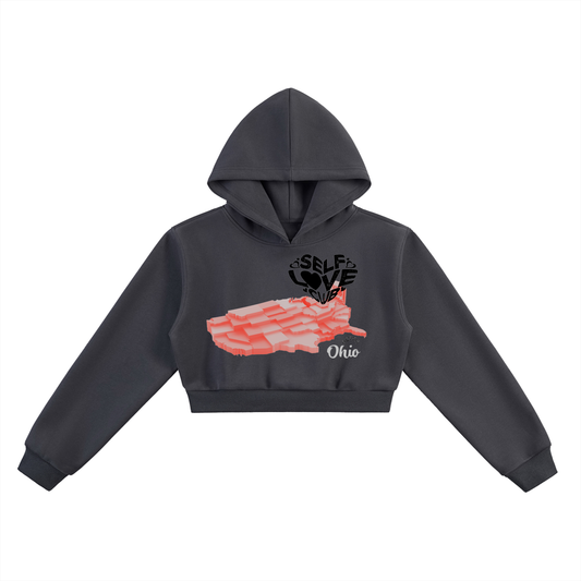 SelfLoveOhio-Essential Cropped Hoodie