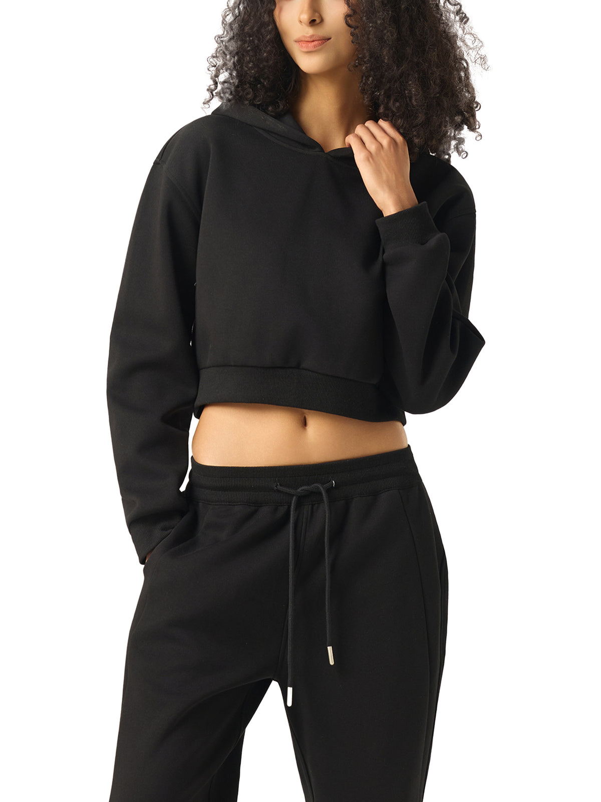 SelfLoveAlabama-Essential Cropped Hoodie
