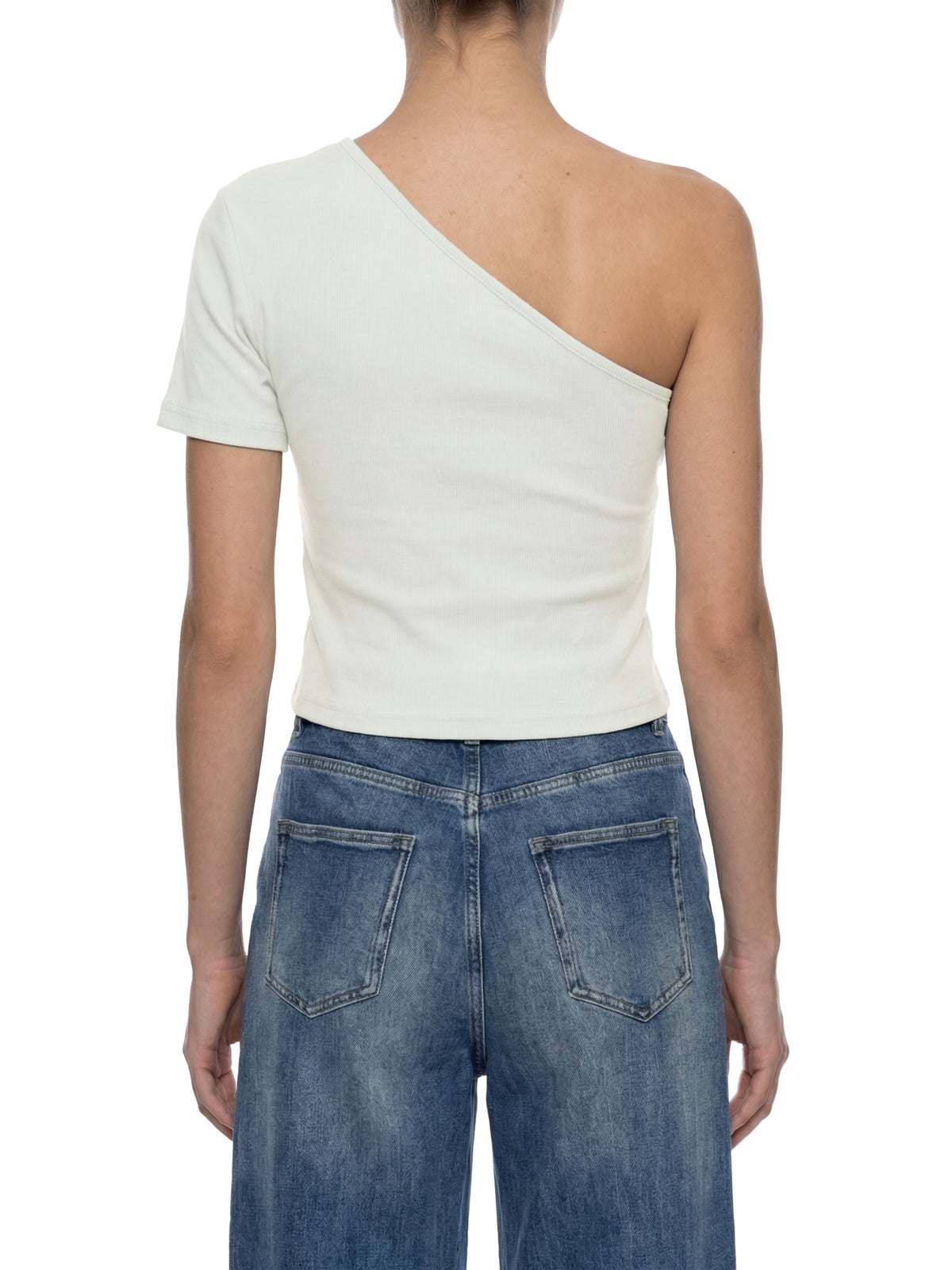 AlabamaResident-Women's One-Shoulder Crop T-Shirt