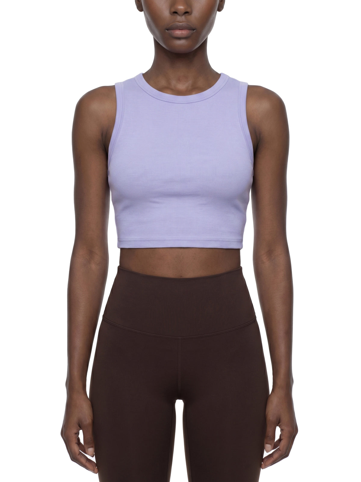 NewYork-Women's Tight Crewneck Crop Tank Top