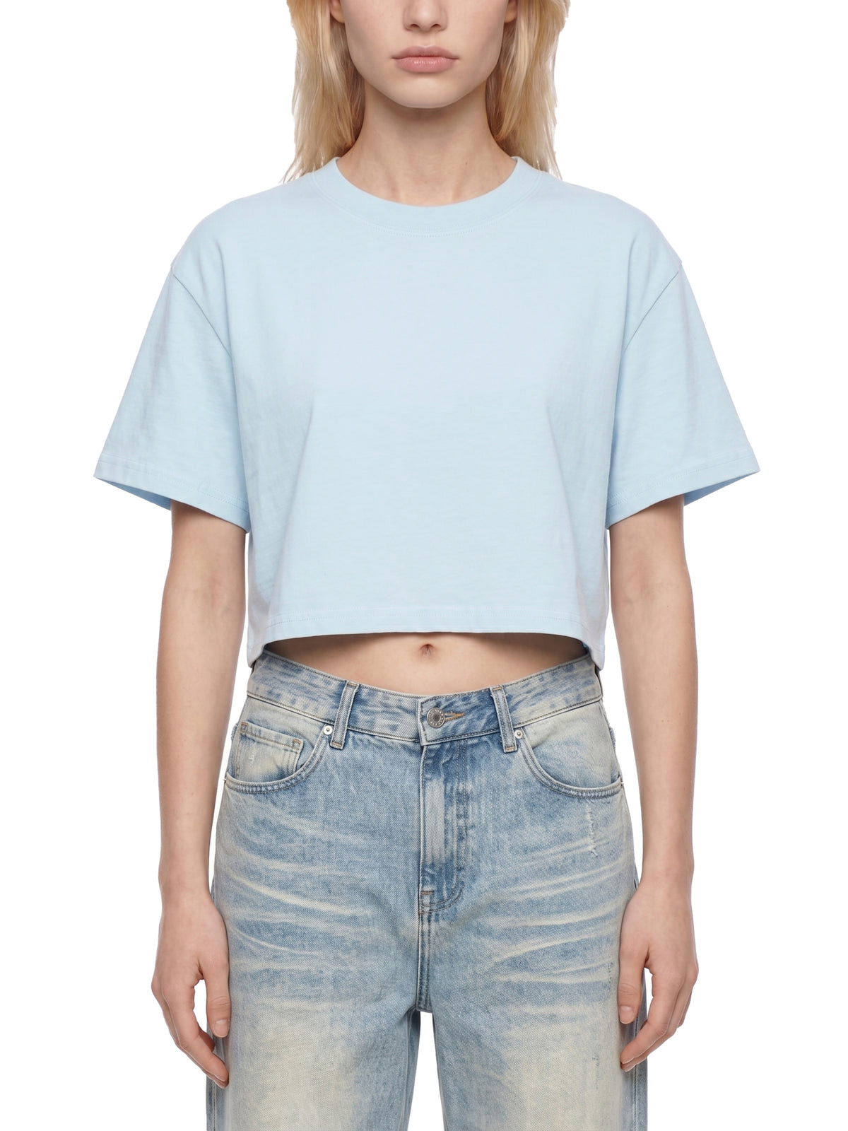 FloridaReppinResident-Women's Mineral Wash Cotton Crop T-Shirt