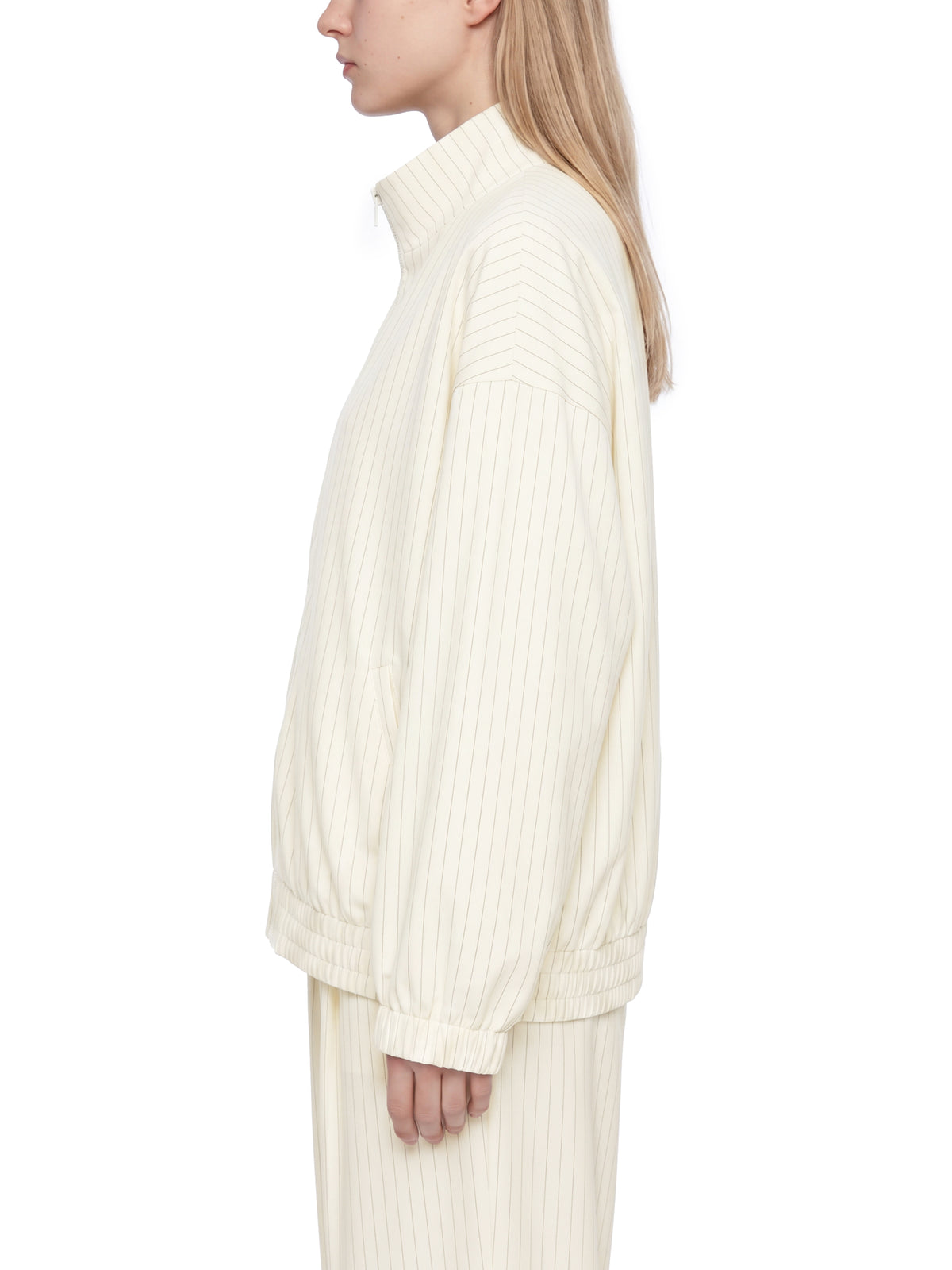 WomensReppinSeattleQueen-Unisex Striped Full-Zip Track Jacket